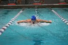 Swim vs Bentley  Wheaton College Swimming & Diving vs Bentley University. - Photo by Keith Nordstrom : Wheaton, Swimming & Diving